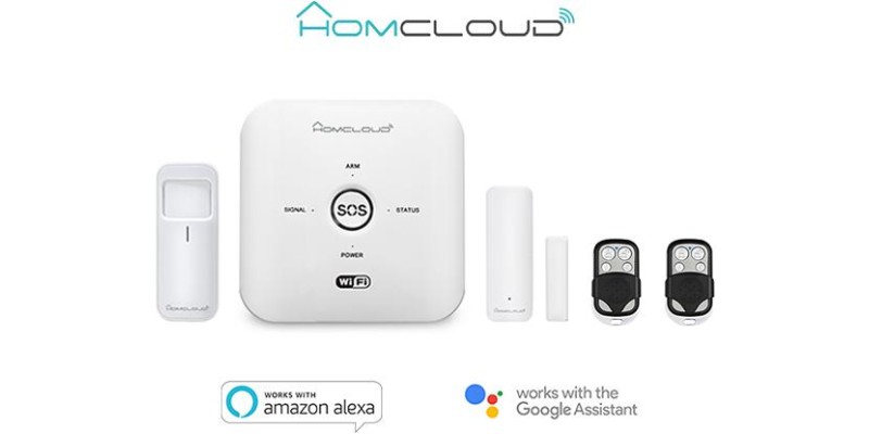 Kit Antifurto wireless 10G Homcloud Wi-Fi + GSM