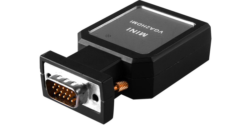 Mini Convertitore attivo da VGA+Audio ad HDMI