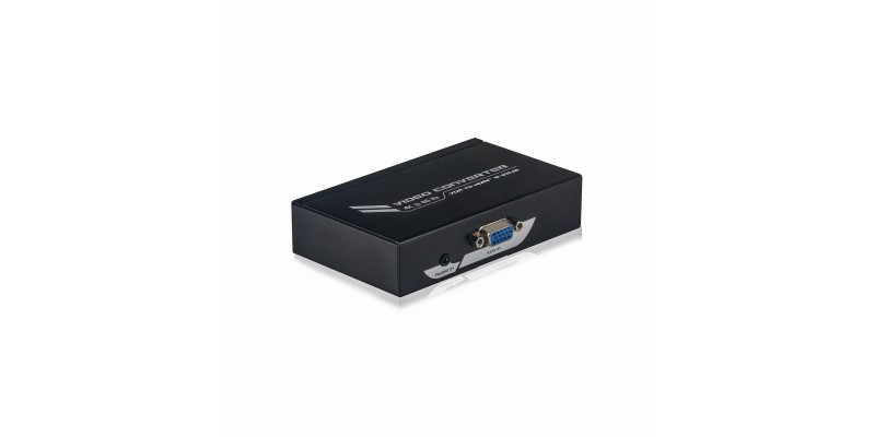 Mini Convertitore attivo da VGA+Audio a  HDMI™ 4K Scaler