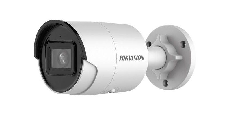 BULLET IP Hikvision 4MP, Ottica Fissa 2.8mm PoE,  ACUSENSE