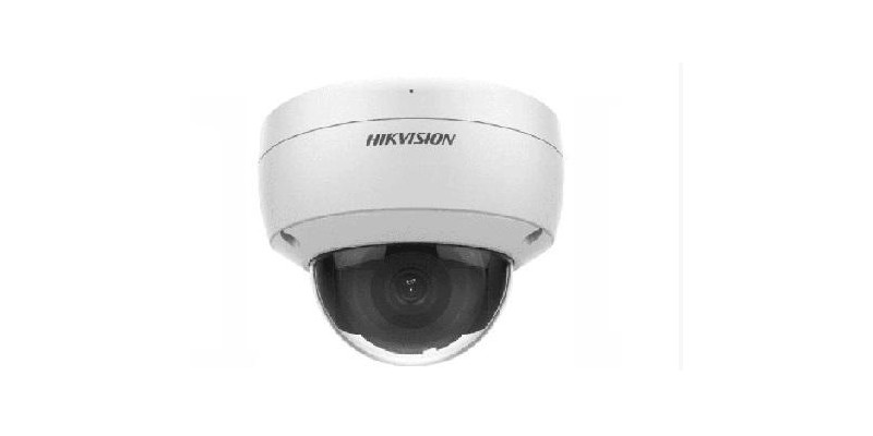 DOME IP Hikvision 4MP, Ottica Fissa 2.8mm PoE,  ACUSENSE