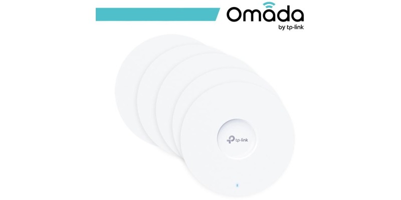 Omada Access Point Indoor Gigabit Wi-Fi 6 AX3000 - 5 pezzi - EAP653(5-pack)