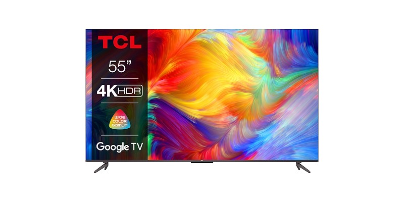 TCL SMART TV 55 LED ULTRA HD 4KHDR ANDROID TV NERO