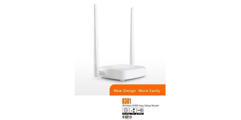 Router wireless Easy setup 300Mbps Tenda N301
