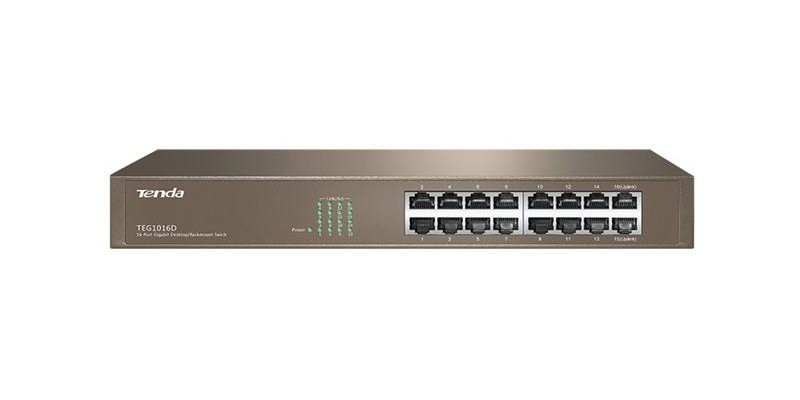 Switch TENDA TEG1016D 16 porte 10/100/1000MBPS 11''