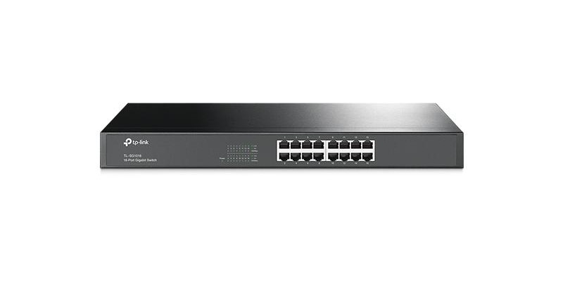 Switch 16 porte Gigabit in acciaio TP-Link TL-SG1016