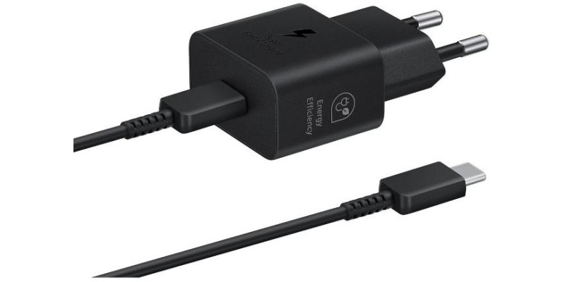 Samsung EP-T2510EBE + EP-DN980BBE Carica + Cavo USB-C 25W in Bulk