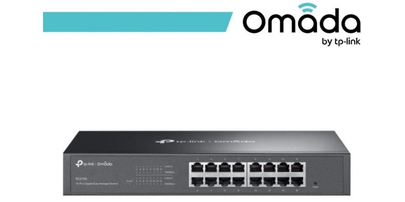 Omada 16-Port Gigabit Easy Managed Switch - ES216G