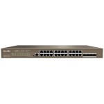 Switch L3 Managed PoE 24 porte Gigabit + 4 SFP 410w