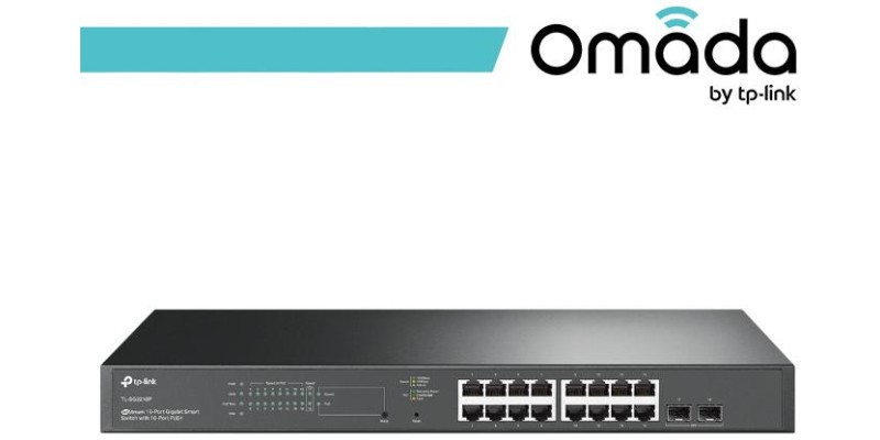 Omada Switch Smart Gigabit 18 Porte di cui 16 PoE+ - SG2218P