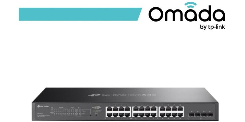 Omada 28-Porte Gigabit Smart Switch con 16-Port PoE+ - SG2428LP
